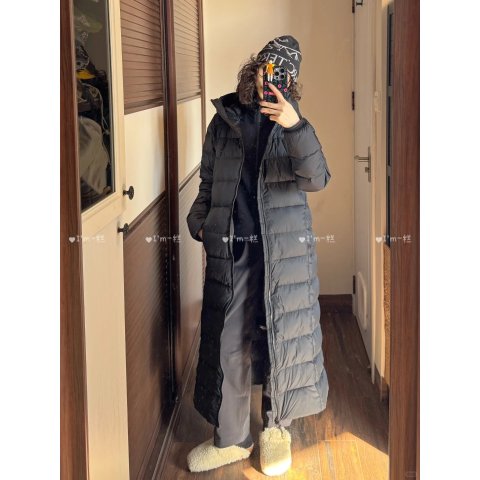 Thorium 超长羽绒大衣 