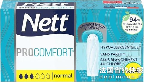 Nett ProComfort 常规卫生棉条 24支