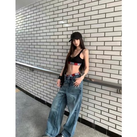 Diesel相似款Diesel 短款T恤