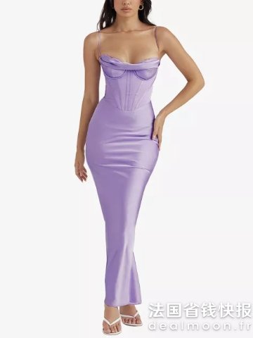 DealmoonHOUSE OF CB鱼骨缎面裙