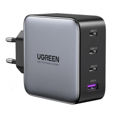 UGREEN4接口 Nexode GaN充电器 100W