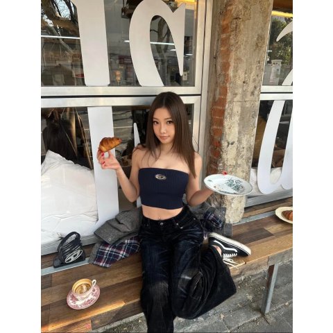 Diesel辣妹必备! @zoevvDIESEL M-Clarksville 卷胸带