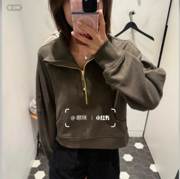 Scuba 半拉链卫衣