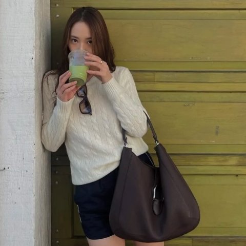 Polo Ralph Lauren郑秀晶同款 羊毛羊绒毛衣