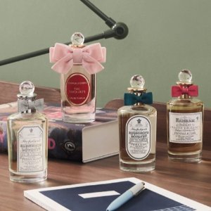 今晚截止！Penhaligon's潘海利根官网 €124收蓝风铃