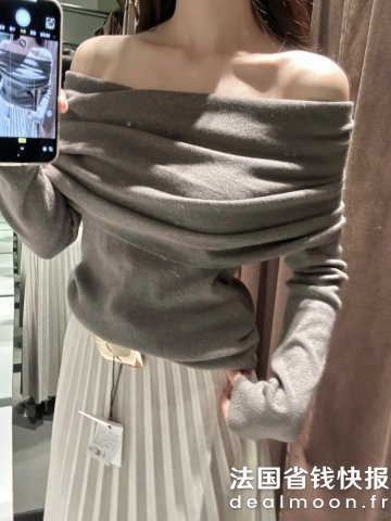 这件也太温柔了 @ 香菜饱饱一字肩 