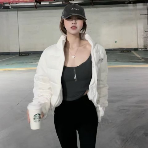 The North Face穿上就是气质大美女！！2000羽绒服