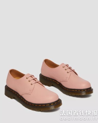 Dr. Martens1461 复古粉小皮鞋