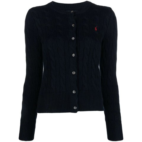 Polo Ralph LaurenPolo Ralph LaurenPolo Pony 粗绞花针织开衫