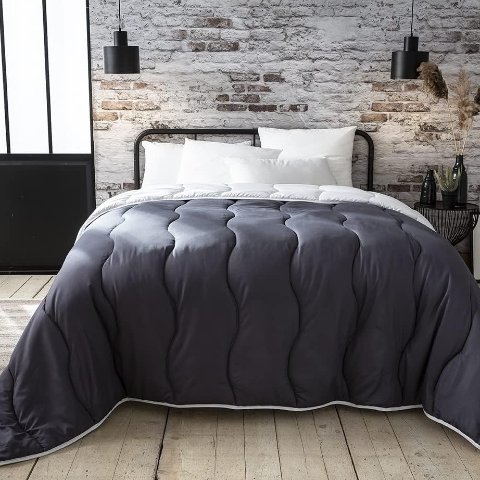 灰白双色羽绒被 140x200cm