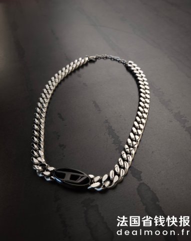 Diesel银色手链！相似款Bracelet 金色手链 18cm