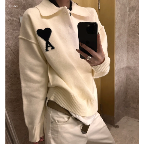 @蛋卷的卷Ami de Coeur 羊毛针织衫