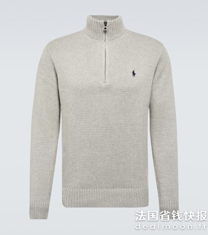 Polo Ralph Lauren拉链针织卫衣