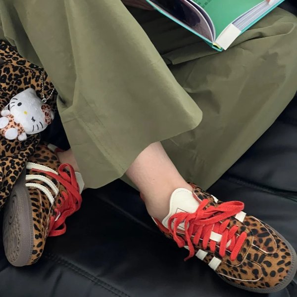 Samba OG 复古红棕休闲鞋