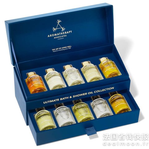 Aromatherapy Associates香氛沐浴10支装