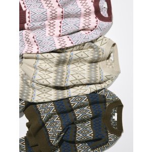 UNIQLO 女士费尔岛圆领毛衣