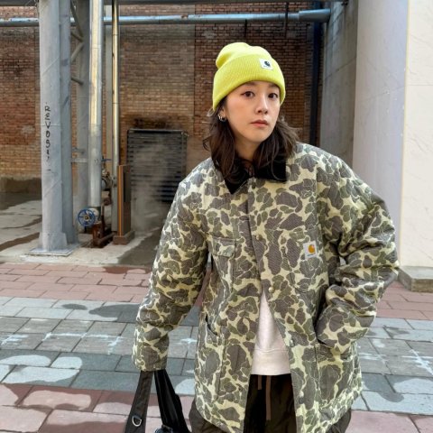 Tapestry Camo外套 绿色