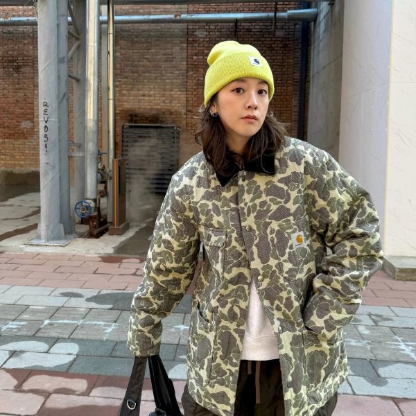 Tapestry Camo外套 绿色