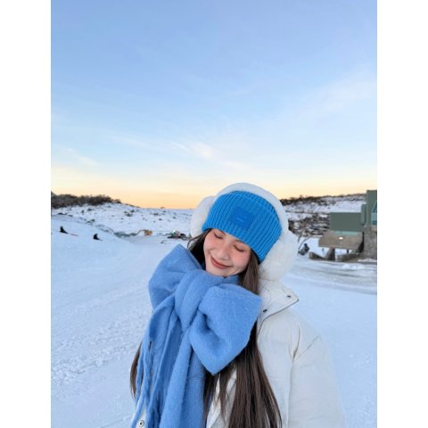 羊毛混纺针织帽