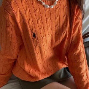 Polo Ralph Lauren@六一小姨 橙色毛衣