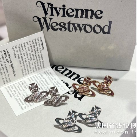 Vivienne Westwood土星耳钉