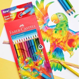 FABER-CASTELL 116512 三角彩铅 12色
