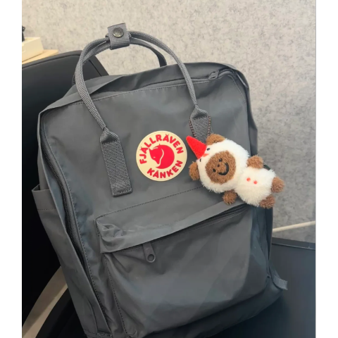 Fjallraven同系列浅灰色Kanken 双肩包
