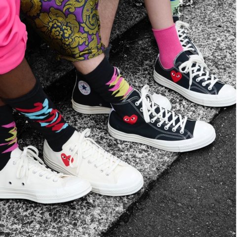 COMME DES GARCONS PLAY联名款 低帮休闲球鞋