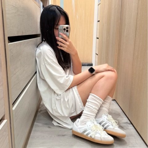 Samba OG 休闲鞋 白银灰