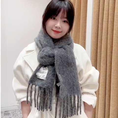 Maje羊毛围巾Maje EMYRATA 围巾 深灰色