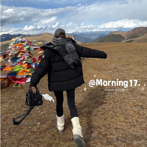 Moose Knuckles可拆卸连帽 男款M码：后背中部长度69 cm 羽绒帽夹克 同款棕色