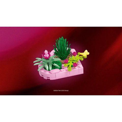 Lego情人节限定！免费领取爱心花花~