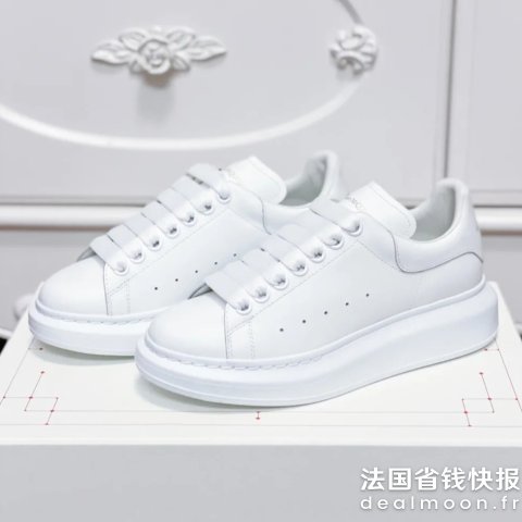 Alexander McQueenOversize 白色运动鞋