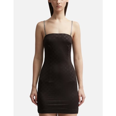 MISBHVXS捡漏！情人节战袍级别的！老花链条裙