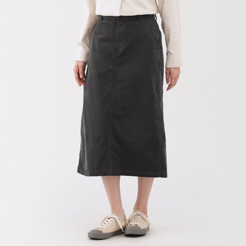 Muji3色可选灯芯绒半身裙