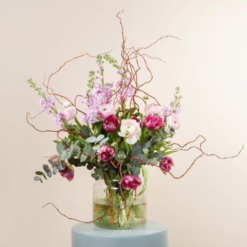 Fruhlingsblumenmix 粉色花卉混合种子