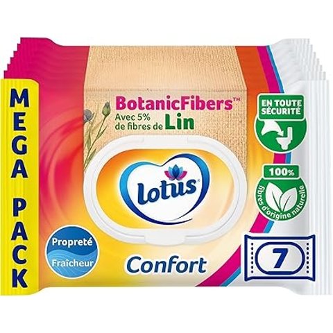 Lotus 湿厕纸 舒适型 7包
