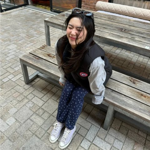 羽绒马甲 藏青色