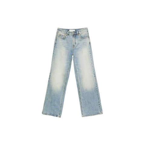 D92 宽松直筒牛仔裤