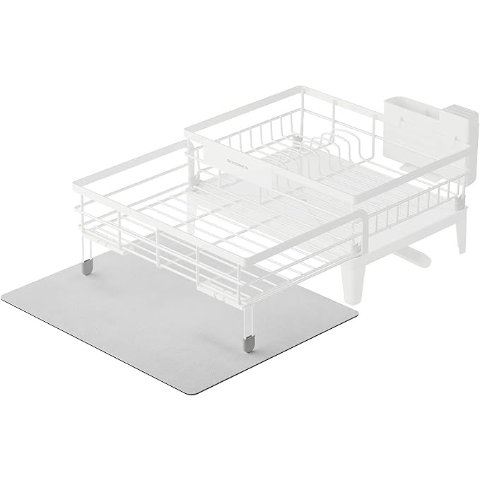 SONGMICS KCS552W01 餐具沥水架 可旋转 31-56cm