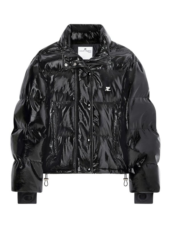 刺绣标拼色飞行夹克