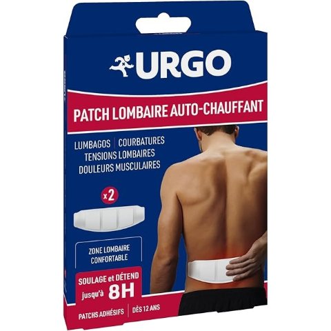 Urgo 自发热腰贴 2片 柔软
