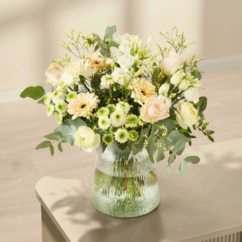 Wiesenblumenstrauss White Dream 花束