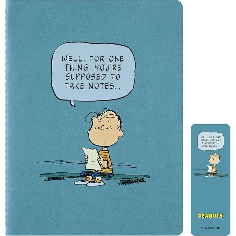 Moleskine Linus XL限量本 蓝色