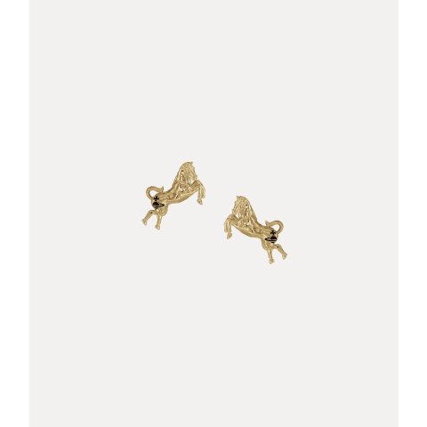 Horse 马耳环 金色