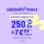 加量不加价！Cdiscount Mobile 无合约套餐卷飞！
