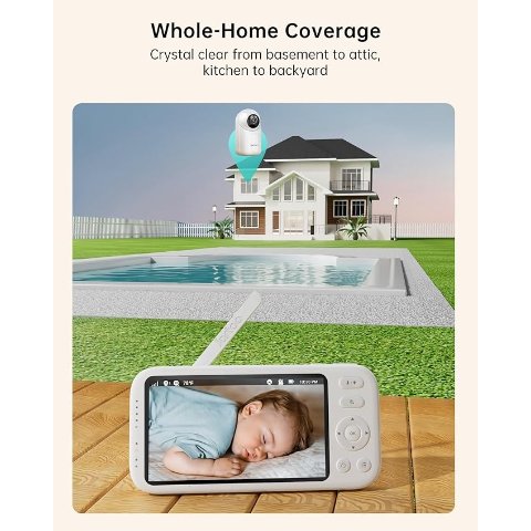 Jartoo 566M婴儿监护器 5.5寸2K高清