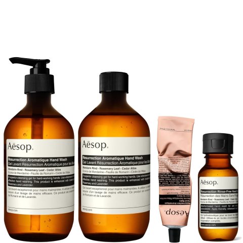Aesop洗手液1L+手霜+免洗洗手液赋活 身体护理全家桶