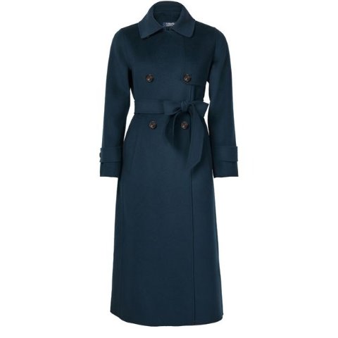 S Max MaraSem 长款系带大衣