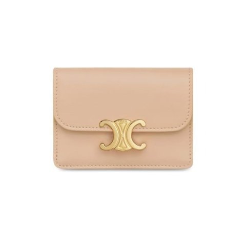 CelineTriomphe 牛皮卡包